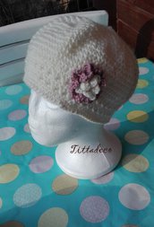 Cappello di lana da bambina