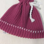cappello maglia bimba lana