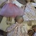 Bambolina 'Mini Doll' in tessuto vari modelli