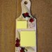 tagliere in legno " post it "