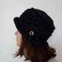 Cappello donna in lana con lurex