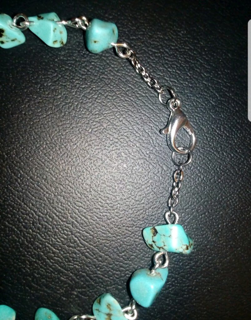 Sarah Alexander Bracciale in oro con pietre preziose Tangiers Amazonite