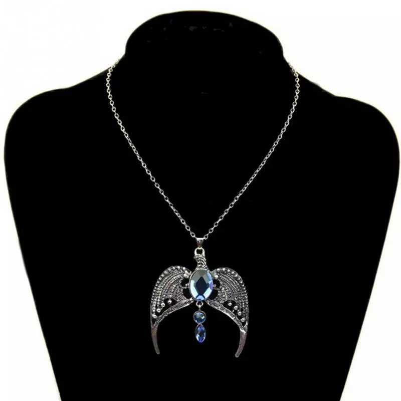 Collana Harry Potter Logo Simbolo I Doni Della Morte Hermione Ron Wisley - Foto 5