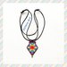 Collana "México"  realizzata a peyote con perline Miyuki delica