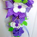 casetta handmade feltro fuoriporta fiori decorazione parete misshobby.com doni e bomboniere pannolenci regalo natale