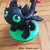 Cake topper bambino drago in fimo, Sdentato di Dragon Trainer, miniature, statuette draghi, regalo drago, regalo compleanno