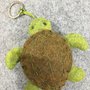 Portachiavi tartaruga in panno