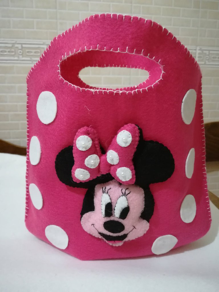 Borsetta Minnie Con Fiocco - 22x14 Cm - Per Bambine - Accessorio Ufficiale Disney