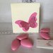 Scatolina portaconfetti Battesimo color avorio con farfalla