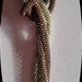 Long necklace brown tassel brown