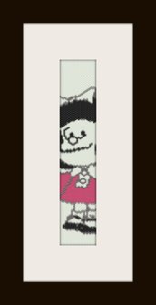 PDF schema bracciale Mafalda in stitch peyote pattern - solo per uso personale 