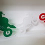 Cake topper Motociclista