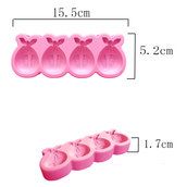 1* Multi Stampo multistampo a forma di Piedini nascita  - 4 cavità 