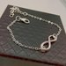 Bracciale infinito argento