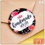 Etichette "Handmade With Love" 4cm E001