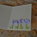 Agnello di cotton fioc con tulipani origami • Biglietto di Pasqua