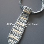 Cravatta A Righe Per Bambino 8-10 Anni - In Microfibra Di Poliestere - Vari Colori - Foto 9