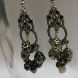 Orecchini swarovski argento tibetano - Gioielli - Orecchini - di Cr