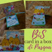 Bis di card in a box pasquali • Biglietto di Pasqua
