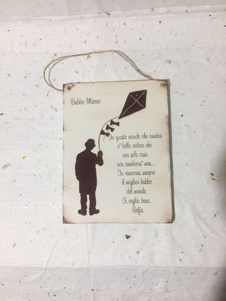 Targa Personalizzata Per Papà Con Foto - Regalo Emozionale Per Festa Del Papà - Foto 13