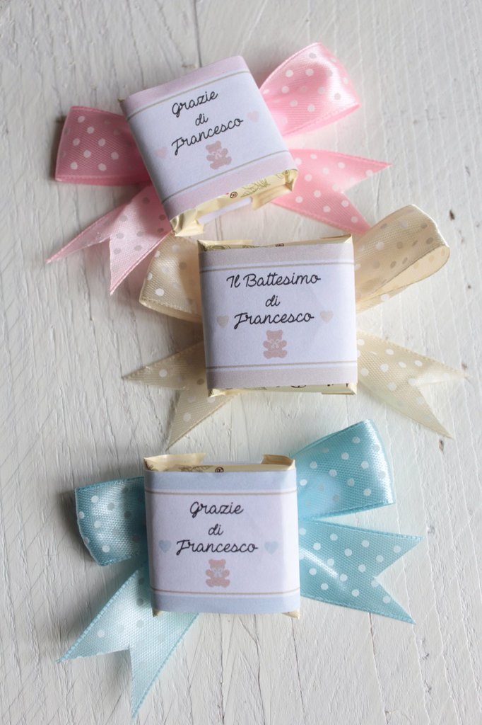 bomboniere battesimo personalizzate mattonelle ceramica originali a... | su