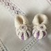 Scarpette lana neonata 