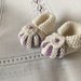 Scarpette lana neonata 