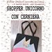 Cartamodello per realizzare una SHOPPER con cerniera e applicazione Unicorno (formato PDF)
