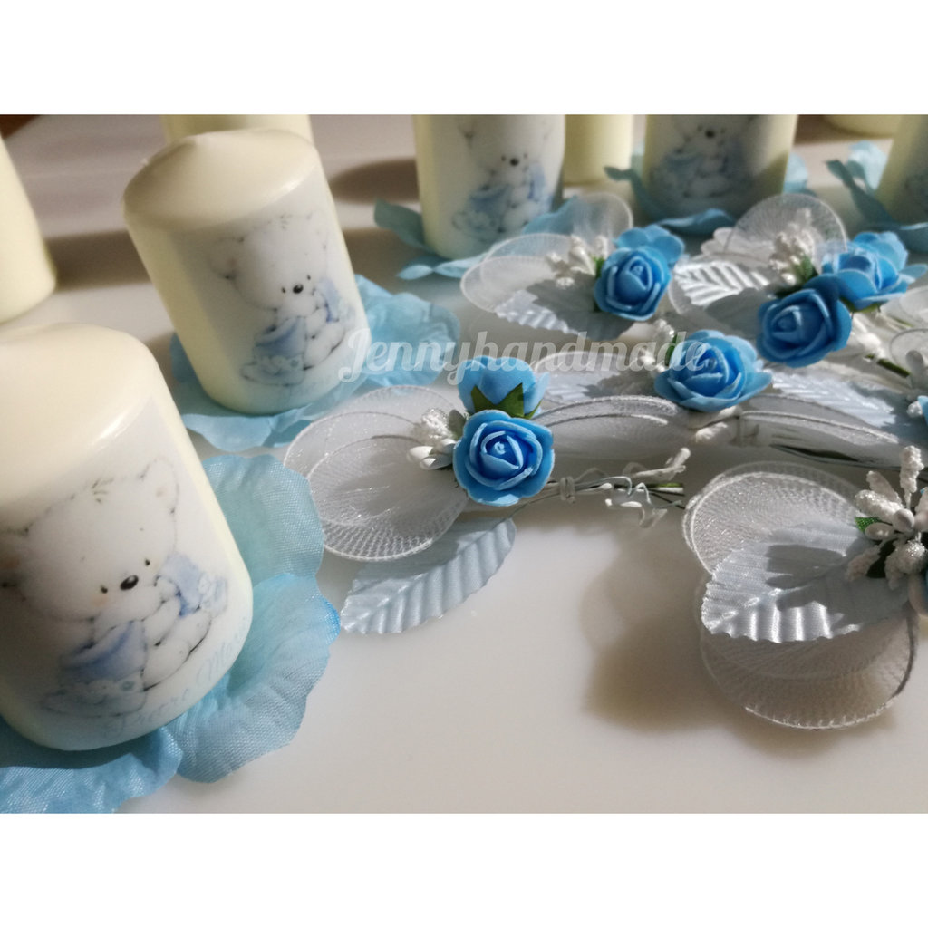 Candela Battesimo Con Elefante - Confezione Regalo, Originale E Colorata - Foto 10