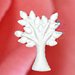 Gessetti colore bianco profumati a forma di ALBERO DELLA VITA per bomboniera Cresima, Battesimo, Comunione, Matrimonio, Natale - Idea Regalo