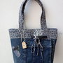 Borsa jeans artigianale