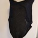 Poncho nero con lurex misto lana,maglieria accessori donna