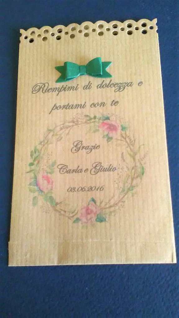 Logbuch-Verlag 100 sacchetti bustine bianche fondo finestra carta kraft con inserto pergamena dolci calendario avvento regalo diy