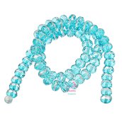 Perle perline tonde sfaccettate 8 mm decorazioni bigiotteria eventi Matrimonio Accessori  orecchini, bracciale 