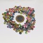 1*(1000 pezzi) Perle perline multicolore decorative divisori spaziatori bigiotteria 6 mm decorazioni bigiotteria eventi Matrimonio Accessori  orecchini, bracciale 