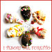 Spilla Pasqua " Uovo Pasqua cioccolato lilla " personalizzabile con nome pecora fimo cernit kawaii bambina ragazza donna idea regalo p