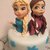 Cake topper Frozen Anna e Elsa
