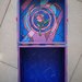 Scrigno/Porta Gioie/Beauty Case in legno dipinto a mano con acrilici a tema "La bella e la bestia"