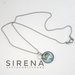 Collana girocollo in acciaio sirena 