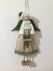 Bambola decorativa con messaggio