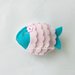 Un pesciolino in feltro come bomboniera: delicati pesci confezionati a mano per il battesimo, compleanno, comunione o cresima del vostro bambino