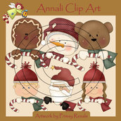 Buon Natale - Clip Art per Scrapbooking, Decoupage e non solo - Immagini