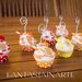 Bomboniere CupCake Portafoto Rosso Arancione Giallo 