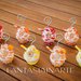 Bomboniere CupCake Portafoto Rosso Arancione Giallo 