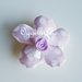 20 fiori portaconfetti per il battesimo shabby chic della piccola Giulia: bomboniere lavanda riutilizzabili come sacchetti aromatici per la biancheria!
