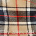 Tartan originale in pura lana,taglio di tessuto 1 metro alto 150 cm, nero rosso beige bianco