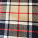 Tartan originale in pura lana,taglio di tessuto 1 metro alto 150 cm, nero rosso beige bianco