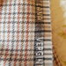 Tartan originale in pura lana,taglio di tessuto 1 metro alto 140 cm, beige  grigio marrone azzurro