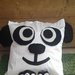 Cuscino panda grande