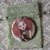 SPECCHIETTO-Red Hair Black Cat-pocket mirror 2.25 inch (5.6cm)